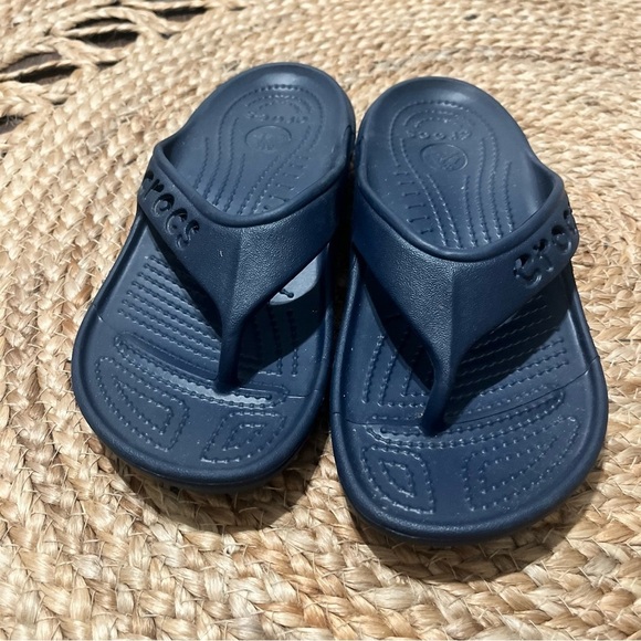 Women’s Crocs Brown  Kadee Thong Flip-Flop Sandals Size 6 Men’s 4 - Picture 2 of 3